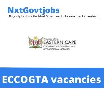 New x1 Eastern Cape Department of Cooperative Governance and traditional Affair Vacancies 2024 | Apply Now @www.eccogta.gov.za for Director Consultant, Senior Software Engineer Jobs
